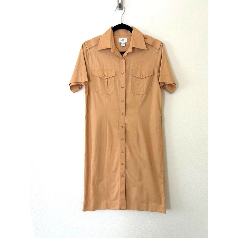 Brooks Brothers 346 Women's 8 Peach/pink Dress career spring button down